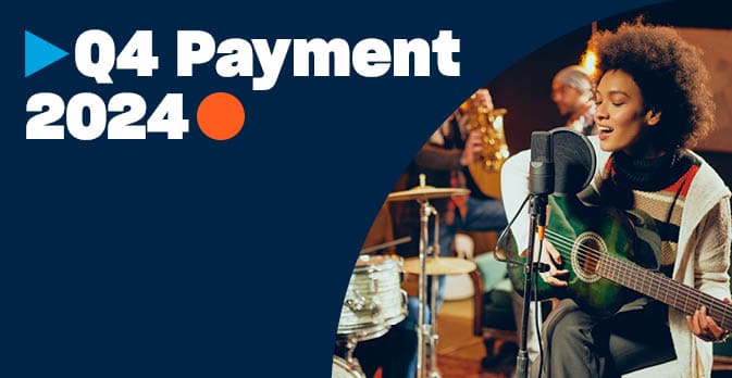 ppl distributes £45.3 million to over 137,000 performers and recording rightsholders in q4 payment 